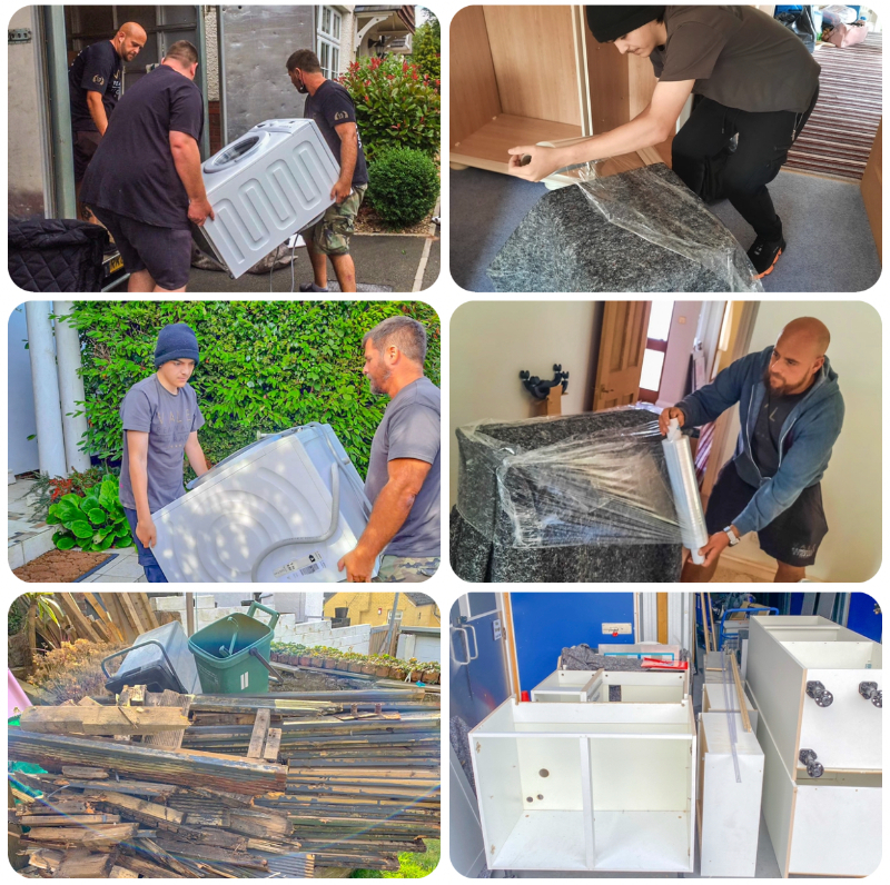 Local Removals Cardiff Pictures of our gold star removals team at work