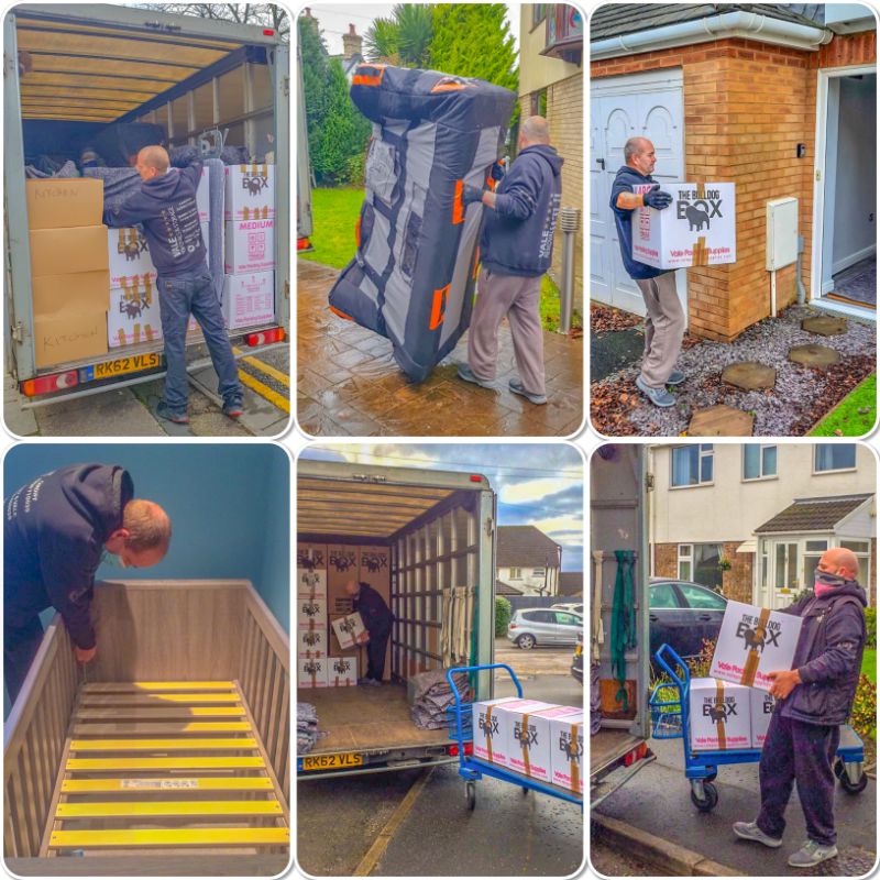 Pictures of our gold star removals team at work 