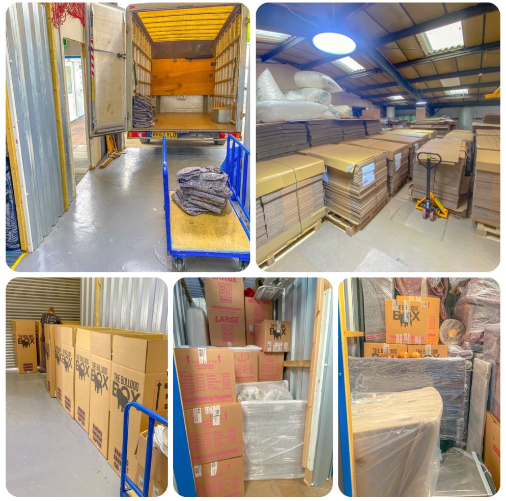 Pictures of our gold star removals team at work 